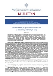 Wzmocnienie pozycji Władimira Putina w systemie politycznym Rosji