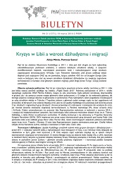 Kryzys w Libii a wzrost dżihadyzmu i migracji