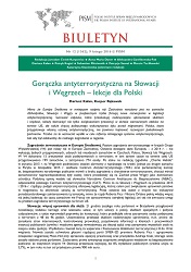 Gorączka antyterrorystyczna na Słowacji i Węgrzech – lekcje dla Polski