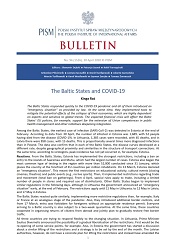 The Baltic States and COVID-19