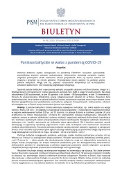 Państwa bałtyckie w walce z pandemią COVID-19