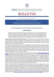 The Importance of Turkey in Russian Policy Cover Image