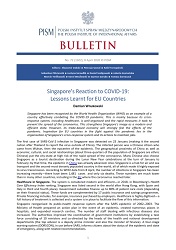Singapore’s Reaction to COVID-19: Lessons Learnt for EU Countries