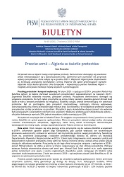 Przeciw armii – Algieria w świetle protestów