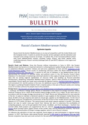 Russia’s Eastern Mediterranean Policy Cover Image