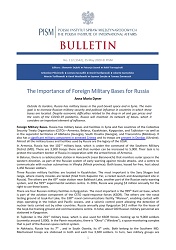 The Importance of Foreign Military Bases for Russia Cover Image