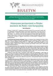 Historyczne porozumienie w Paryżu: znaczenie dla Polski i Unii Europejskiej