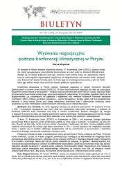 Wyzwania negocjacyjne podczas konferencji klimatycznej w Paryżu