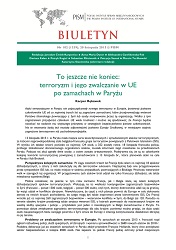 To jeszcze nie koniec: terroryzm i jego zwalczanie w UE po zamachach w Paryżu