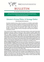 Ukraine’s Crimea Policy: A Strategy Deficit Cover Image