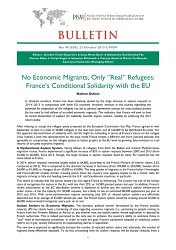 No Economic Migrants, Only “Real” Refugees: France’s Conditional Solidarity with the EU