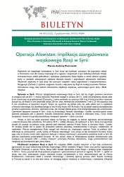 Operation Alawistan: The Implications of Russia’s Military Presence in Syria