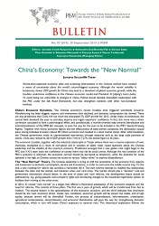 China’s Economy: Towards the “New Normal”