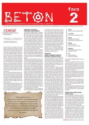 CONCRETE - Cultural propaganda set no. 216 year XIV, Belgrade, Tuesday, February 18, 2020 Cover Image