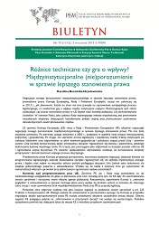Technical Differences or Power Play? EU Inter-institutional (Dis)agreements over Better Regulation