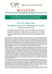 The U.S.–Cuba Thaw: An Opportunity and a Challenge for the EU