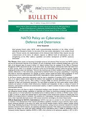 NATO Policy on Cyberattacks: Defence and Deterrence
