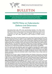 NATO Policy on Cyberattacks: Defence and Deterrence