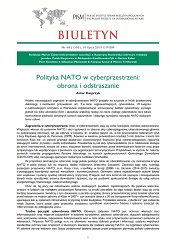 Polityka NATO w cyberprzestrzeni: obrona i odstraszanie