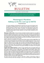 Montenegro’s Marathon: Halfway to the EU, Last Lap to NATO Cover Image