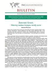 Freeze the Grexit: Germany and the Latest Escalation of Eurozone Crisis