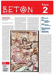 BETON - Kulturno propagandni komplet br. 213, god. XIV, Beograd, sreda, 19. novembar 2019.