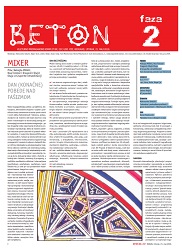 BETON - Kulturno propagandni komplet br. 207, god. XIII, Beograd, utorak, 21. maj 2019.
