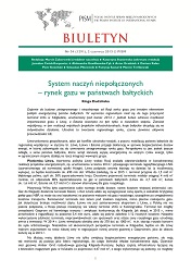 A System of Unconnected Vessels: The Gas Market in the Baltic States Cover Image