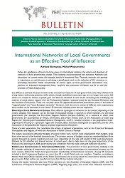 International Networks of Local Governments as an Effective Tool of Influence Cover Image