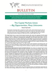 The Capital Markets Union—Big Opportunities, Many Unknowns Cover Image