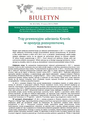 Trzy prewencyjne uderzenia Kremla w opozycję pozasystemową