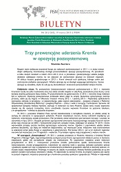 Trzy prewencyjne uderzenia Kremla w opozycję pozasystemową