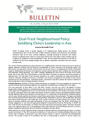 Dual-Track Neighbourhood Policy: Solidifying China’s Leadership in Asia