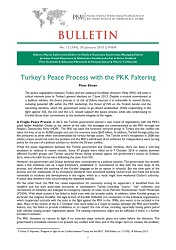 Turkey’s Peace Process with the PKK Faltering