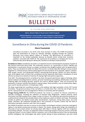 Surveillance in China during the COVID-19 Pandemic Cover Image