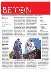 CONCRETE - Cultural propaganda set no. 201, yr. XIII, Belgrade, Tuesday, November 20, 2018 Cover Image