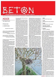 CONCRETE - Cultural propaganda set no. 181, yr. XII, Belgrade, Tuesday, March 21, 2017 Cover Image