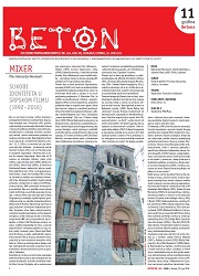 CONCRETE - Cultural propaganda set no. 184, yr. XII, Belgrade, Tuesday, June 20, 2017 Cover Image