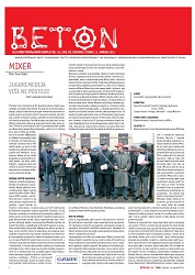 BETON - Kulturno propagandni komplet br. 131, god. VII, Beograd, utorak, 15. januar 2013.