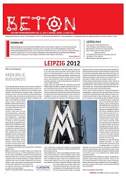 BETON - Kulturno propagandni komplet br. 121, god. V, Beograd, utorak, 20. mart 2012.