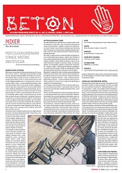 CONCRETE - Cultural propaganda set no. 042, yr. III, Belgrade, Tuesday, April 1, 2008 Cover Image