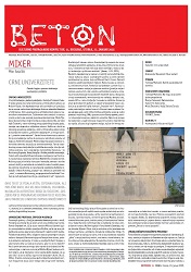 CONCRETE - Cultural propaganda set no. 011, Belgrade, Tuesday, January 23, 2007 Cover Image