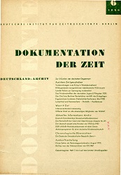 Dokumentation der Zeit 1950/06