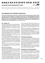 Dokumentation der Zeit 1951 / 19