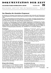 Dokumentation der Zeit 1951 / 21