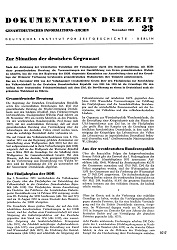 Dokumentation der Zeit 1951 / 23