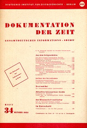 Dokumentation der Zeit 1952 / 34