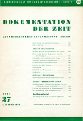 Documentation of Time 1953 / 37 Cover Image