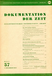 Dokumentation der Zeit 1953 / 57