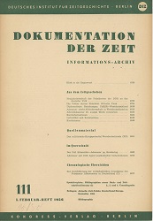 Documentation of Time 1956 / 111